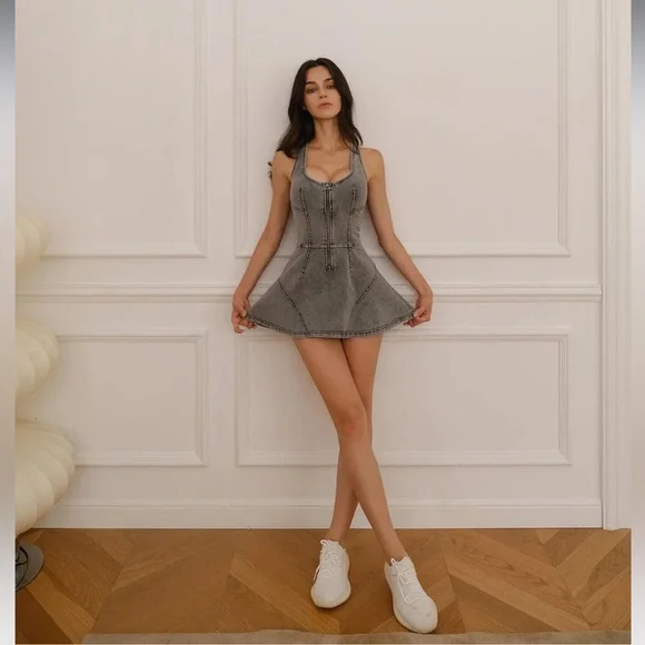 NWT Wiskii Denim Dress is available for purchase on au PAY Market -  Imported Goods Online Store Co.Ltd. | au PAY Market - Online Shopping Site